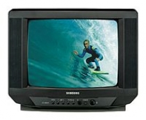 Телевизор Samsung CS-14C8 R - Ремонт разъема питания